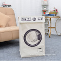 White Washing Machine Laundry Basket / CLOTHES HAMPER / Foldable Storage Bin/Bag